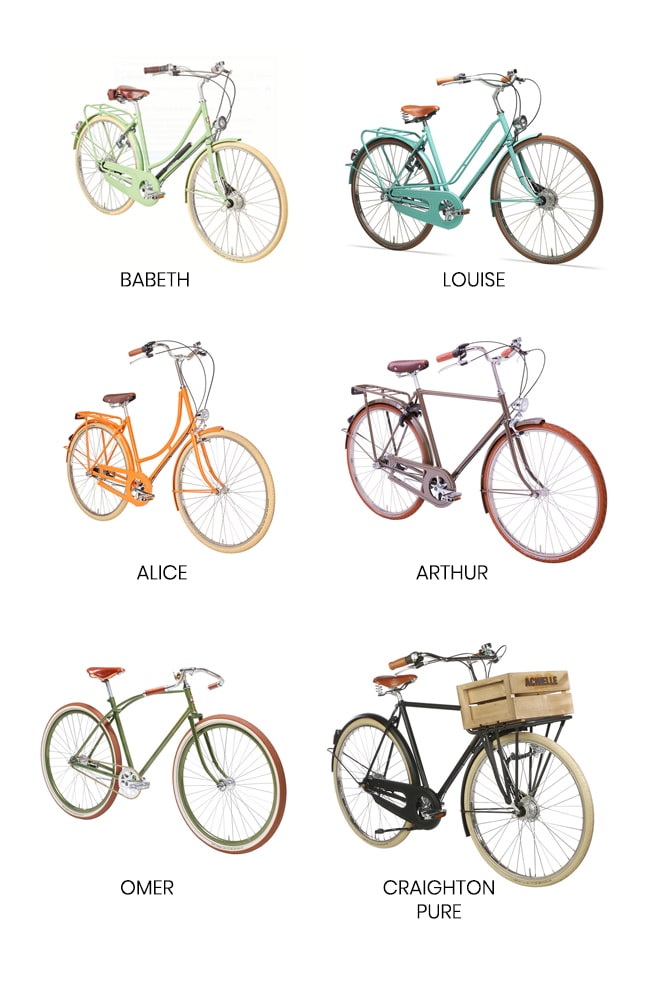 vélo de ville achielle configurable